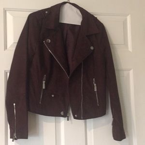 Suede jacket S